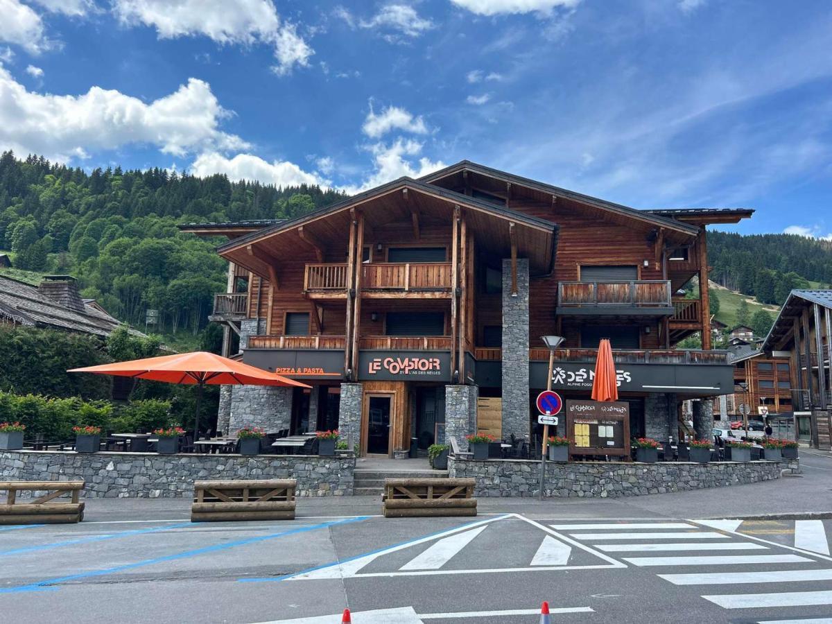 Appartement Familial De Luxe, Centre Station, 6 Pers., 2 Sdb, Terrasse, Parking, Wifi, Linge Inclus - Fr-1-623-179 Les Gets Kültér fotó